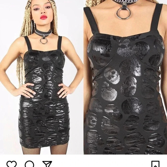 Iron Fist Skullz Club Mini Dress - Picture 3 of 11